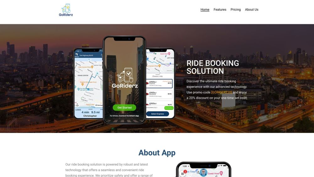 GoRidez: AI Ride-Sharing, Bike Booking, Pickup Delivery Platform