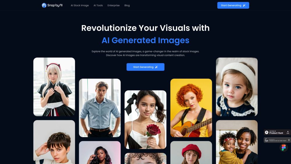 Snapby AI: Free Stock Images, Unlimited Usage, AI-Generated Photos