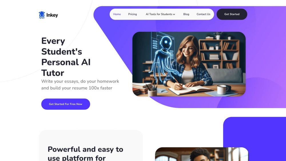 Inkey.ai : AI Tutor for Essays, Homework, Math Help & Resumes