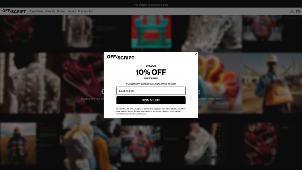 Off/Script: AI Platform for Easy Creation & Profit Share