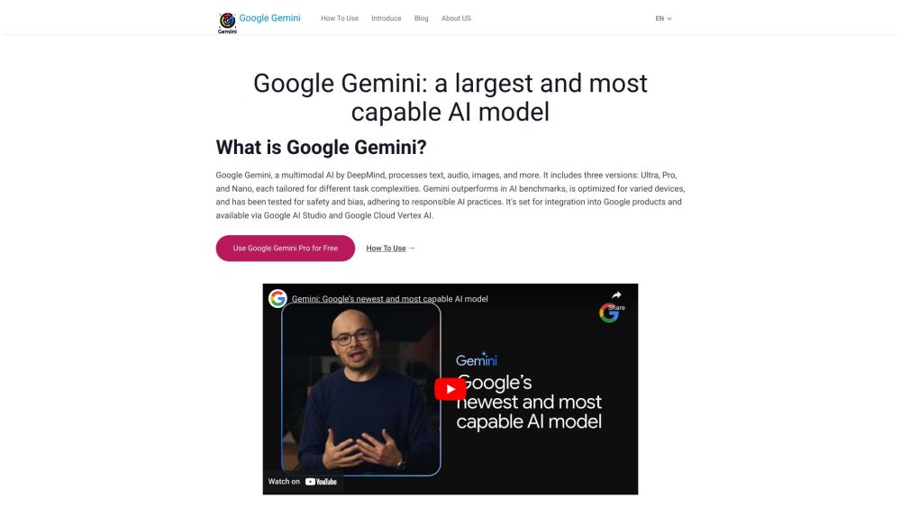 Google Gemini Pro: Top AI Model for Text, Audio, Images by DeepMind