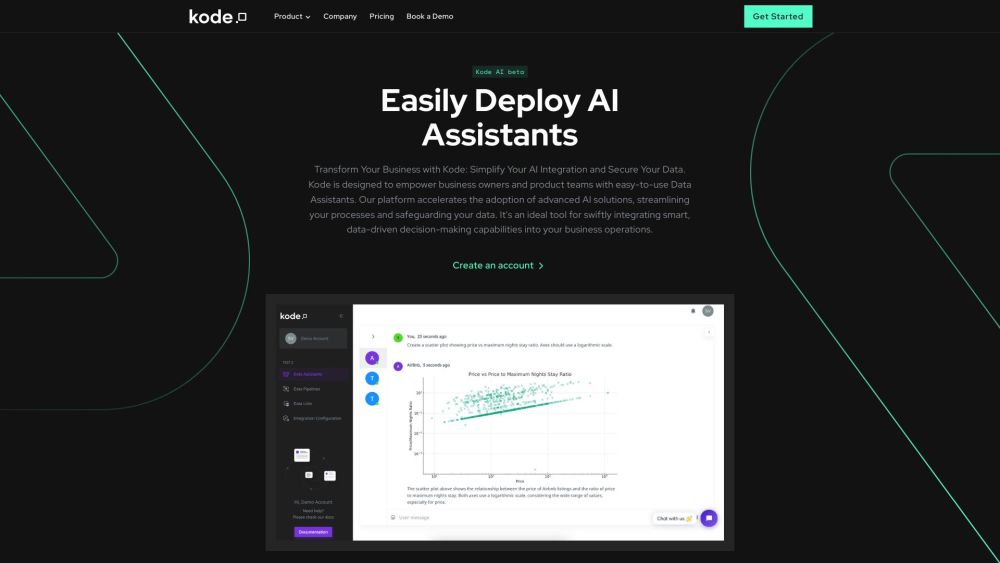 Kode: Data Assistants Empower Business with Advanced AI Solutions