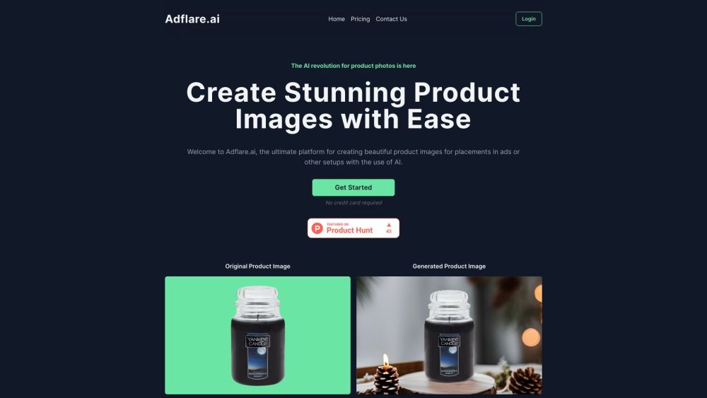 Adflare.ai: AI-Powered Revolution in Product Photos