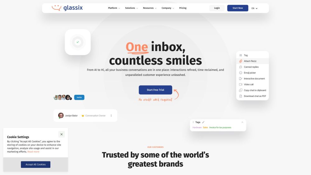 Glassix: AI-Powered Unified Messaging Across Digital Channels