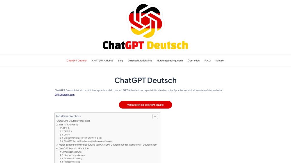 ChatGPT Deutsch: GPT-4 Tech für genaue Textprognosen