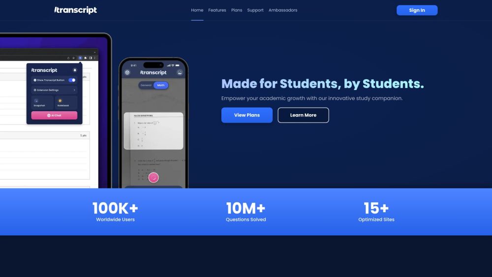 Transcript: Ultimate Study Tool - Deep Insights & Skill Enhancement Transcript: Ultimate Study Tool - Deep Insights & Skill Enhancement