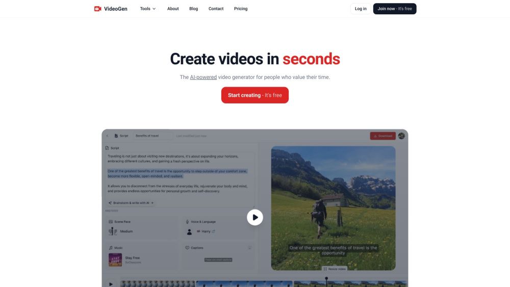 VideoGen - AI Video Generator: Create Videos Fast & Easily