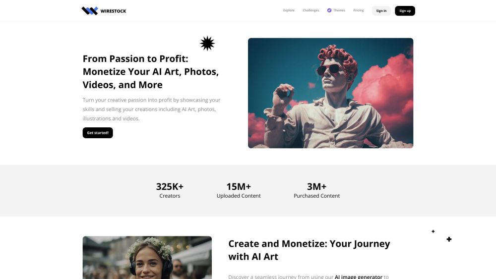 Wirestock: Sell Photos, AI Art, Videos, Monetize Your Creativity