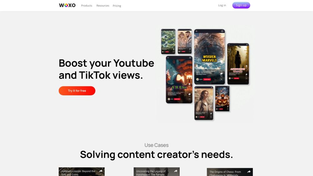 'WOXO AI Video Generator: Create 21 Unique Videos Easily'