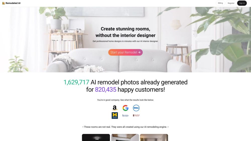 Remodeled AI: Professional Home Designs in Minutes, No Designer Needed