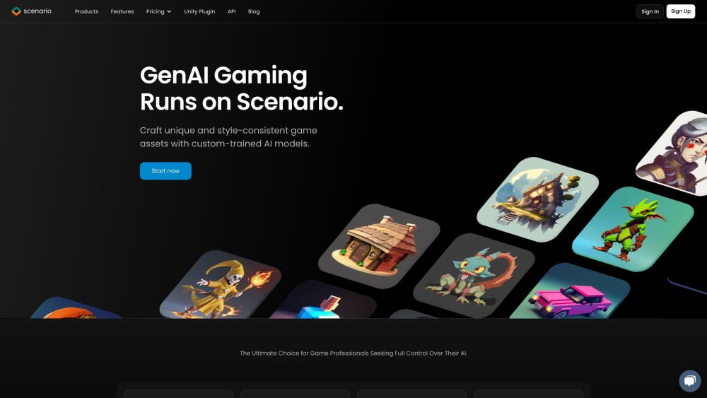 Scenario: AI-Powered Tool for Premium Game Asset Creation