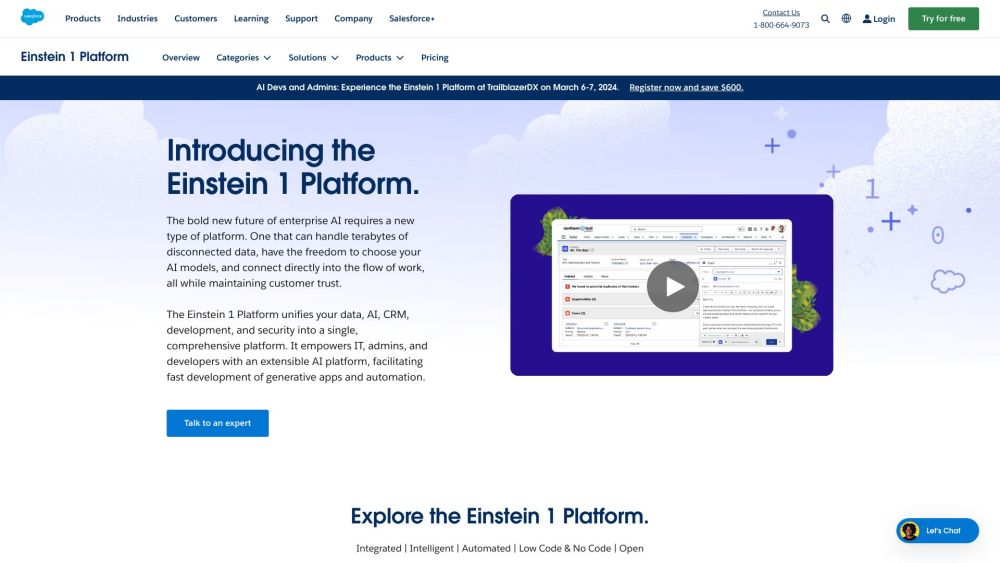 Salesforce Einstein 1: Streamlined App Development, Testing, and Deployment