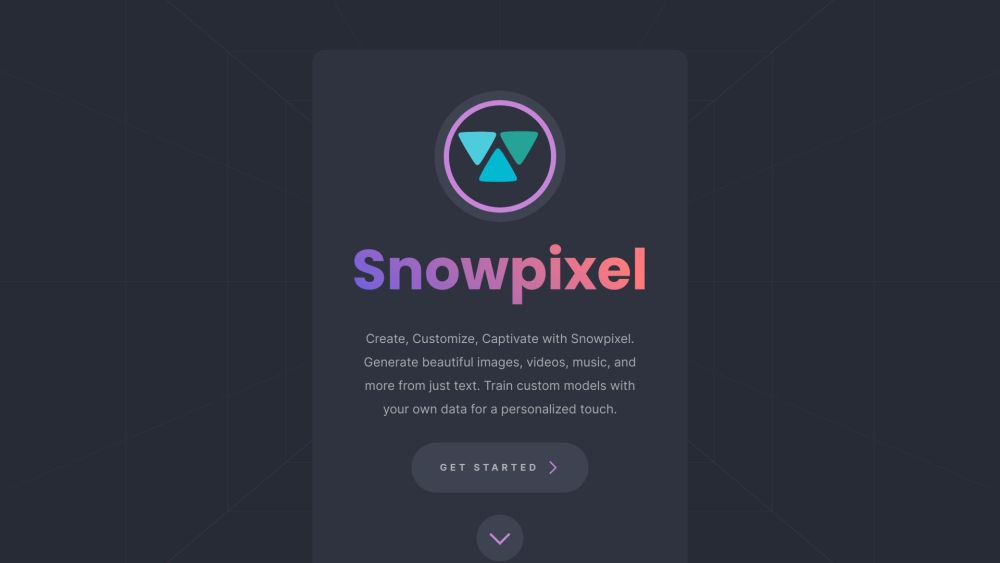 Snowpixel App : Top Generative Media Toolkit for Creatives & Designers