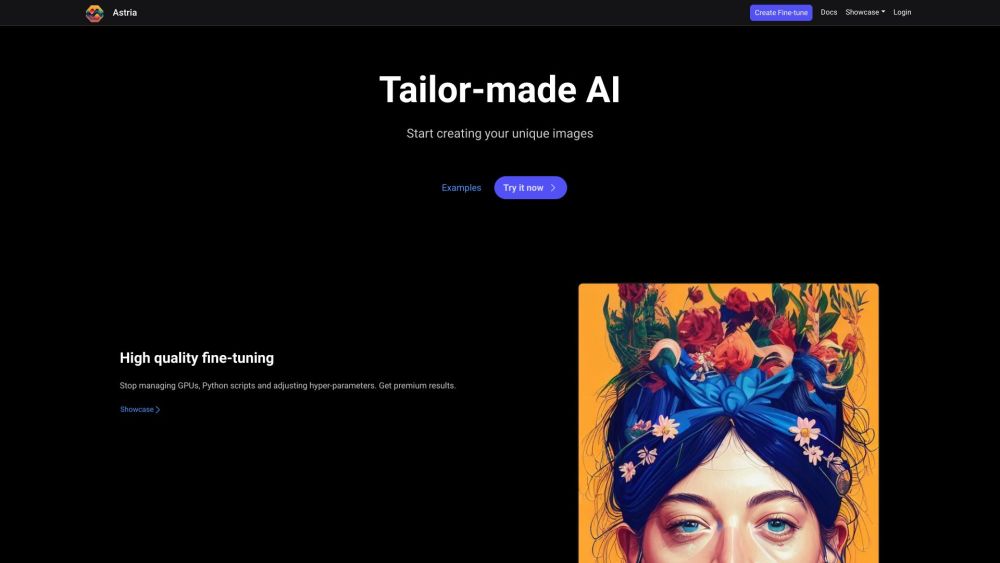 Astria - Dreambooth API : AI-Powered Platform for Custom Images