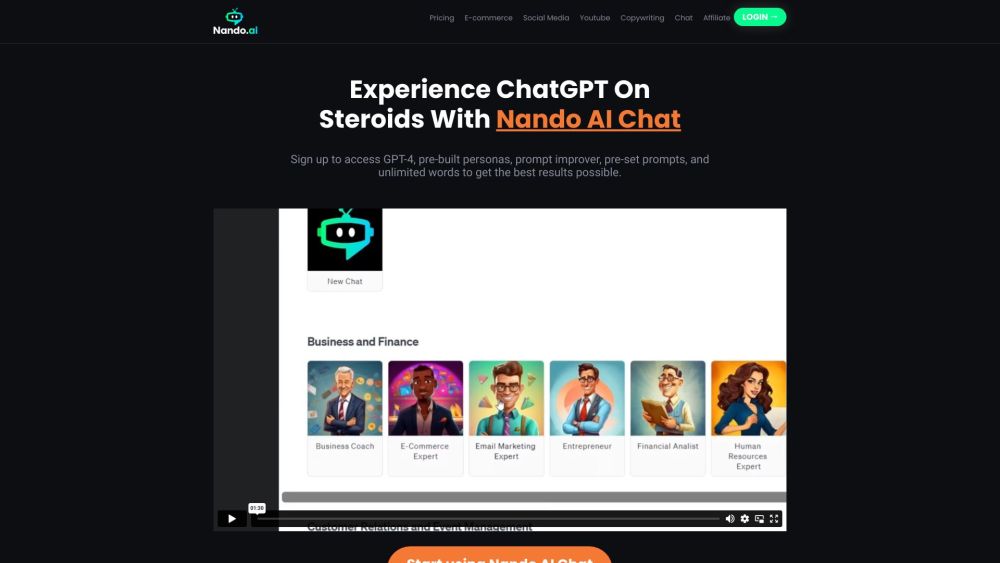 Nando.ai: Effortless AI Copywriting for Marketing Success