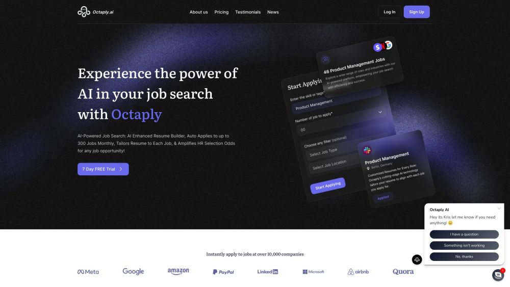 Octaply.ai: Automates Job Application Process Efficiently