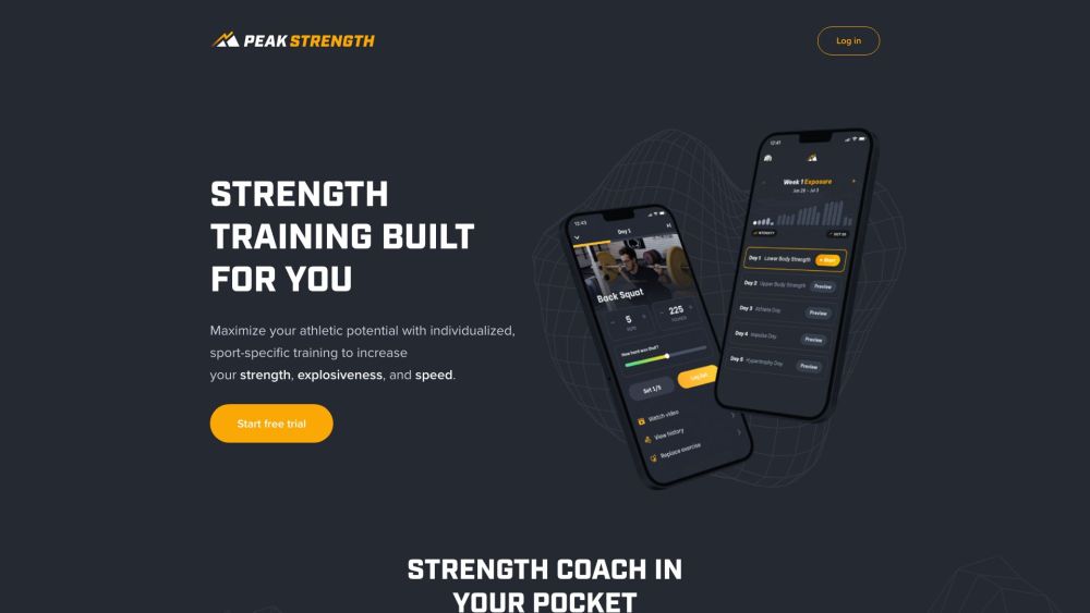 Peak Strength : Personalized Strength Training Built For You