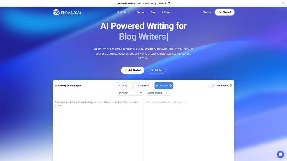 Phrasly: AI for Perfect Text, Academic Integrity & More