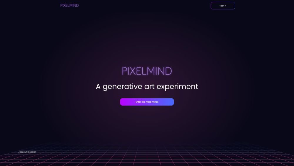 Pixelmind: AI Platform for Creating & Collecting NFTs