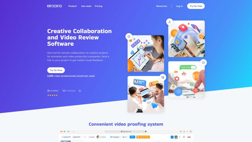 KROCK.IO: Creative Collaboration & Video Review Software Solution