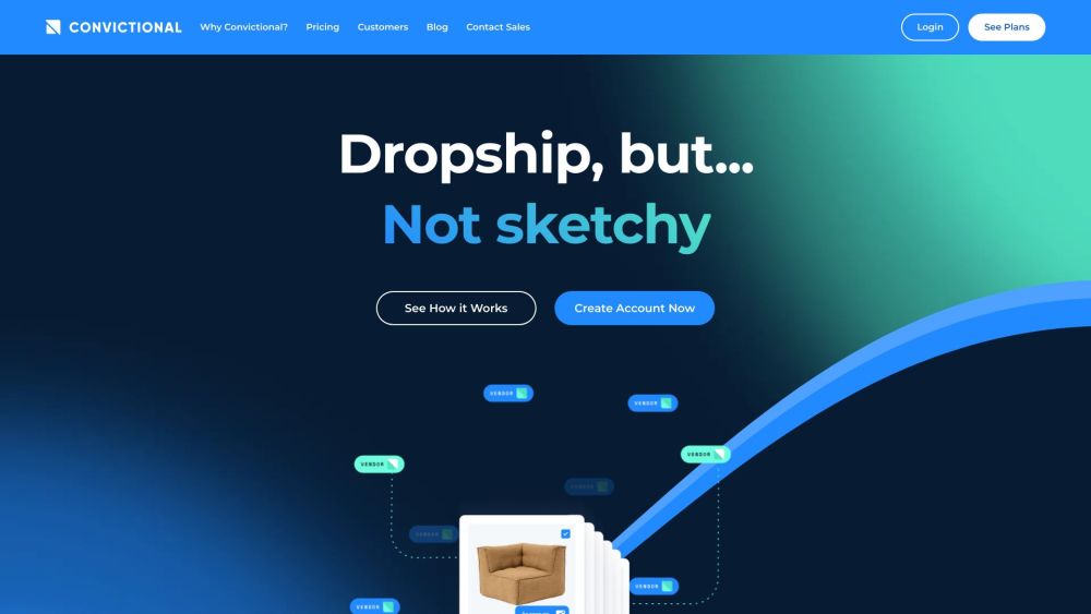 Convictional: Multi-Vendor B2C/B2B Dropship & Marketplace Tool