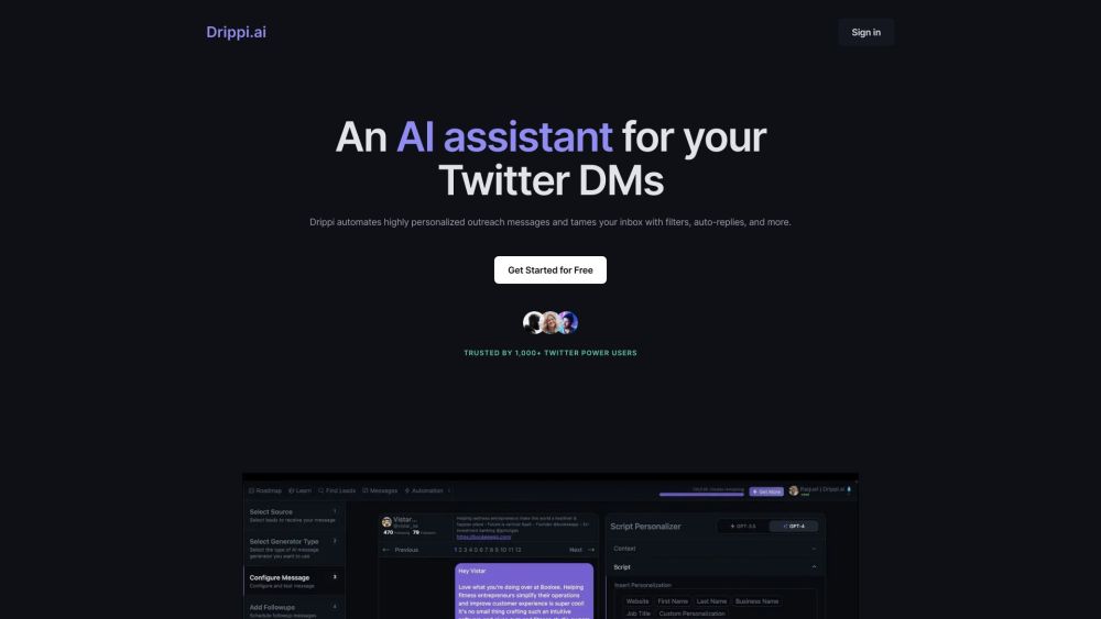 Drippi.ai: Personalized Outreach & Inbox Management : AI-powered Automation