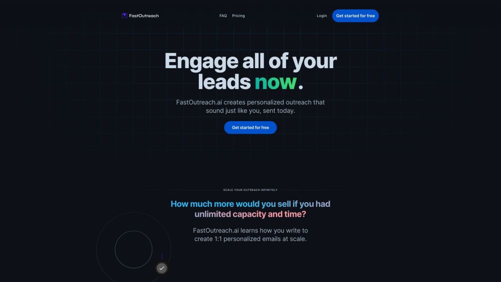 FastOutreach.ai: Scale Outreach, AI Personalized, 10X Growth