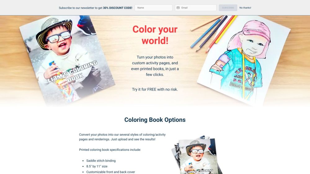 FotoMedley: Custom Activity Pages & Printed Books from Your Photos