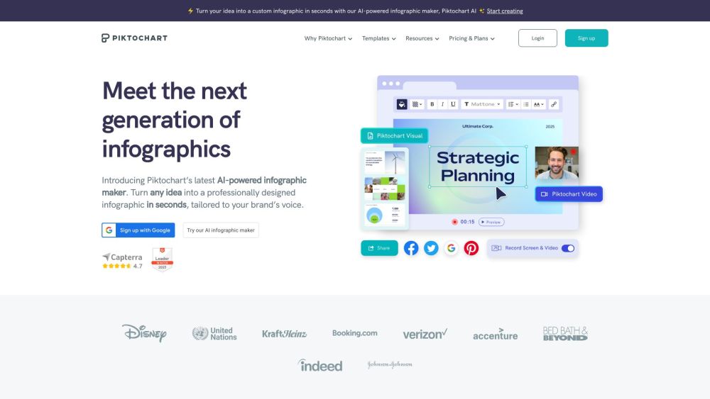 Piktochart: Professional Infographics, Posters, Reports Maker