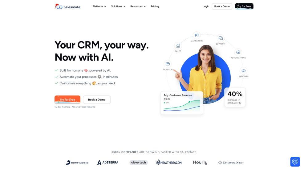 Salesmate CRM: Advanced Automation for Enhanced Team Productivity