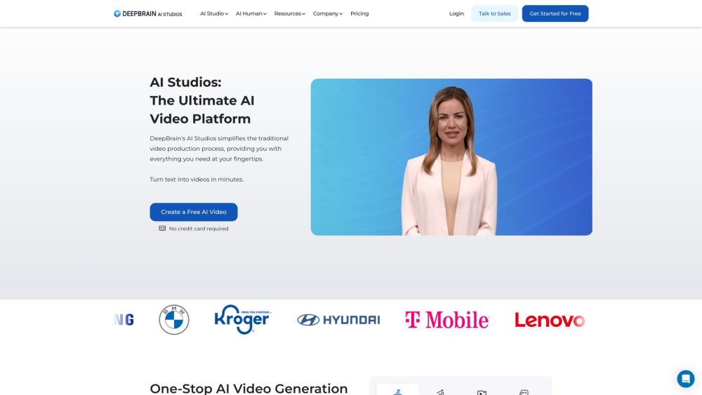 AI STUDIOS: AI Human Tech for Text to Video Conversion