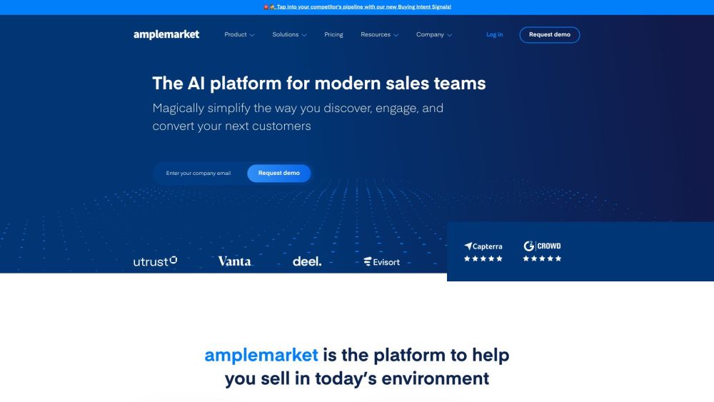 Amplemarket: AI Lead Intelligence & Sales Engagement for Teams