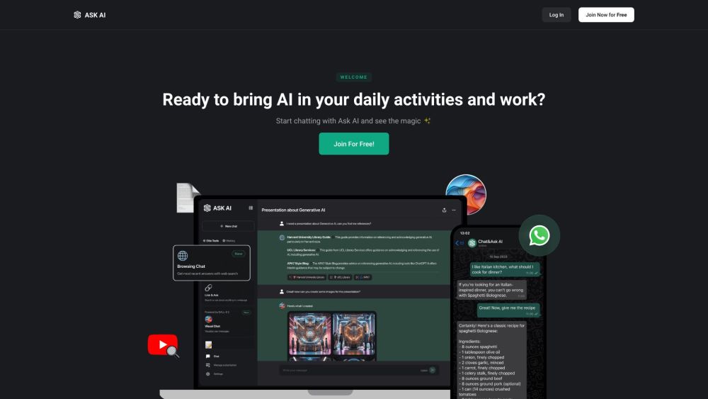 Ask AI: AI Chatbot for Instant Answers & Writing Anything