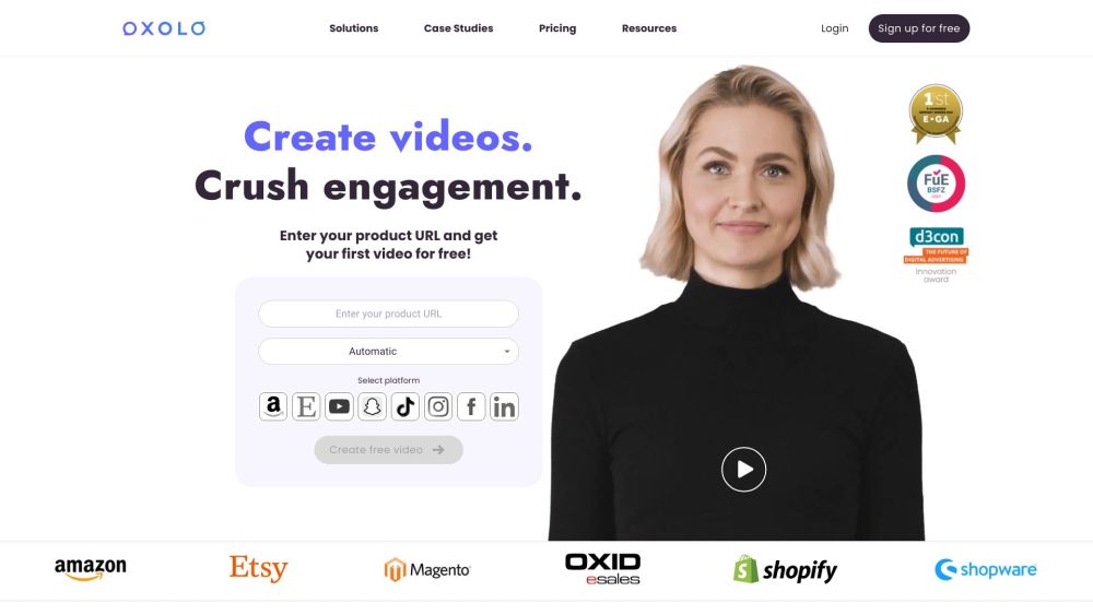 Oxolo: Effortless & Engaging Videos with AI Technology