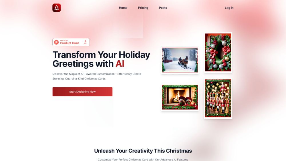 Christmas Card Factory: AI-Generated Personalized Holiday Cards