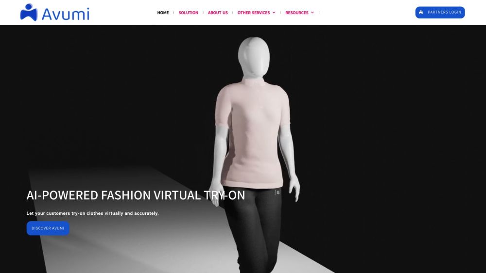 Avumi: AI-Driven 3D Digital Garment Try-On for Fashion Brands