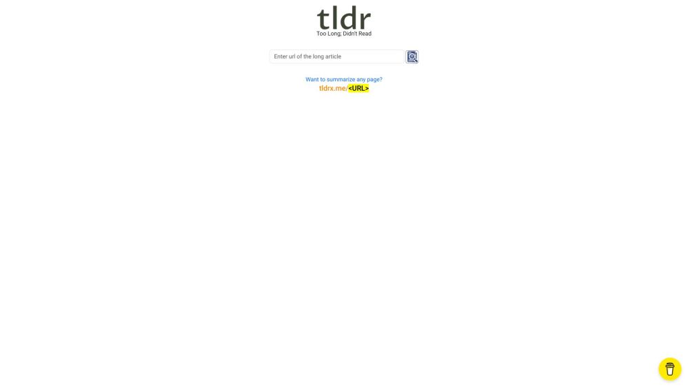 Tldrx.me: Enhance Reading, Summarize Webpages Fast, Save Time