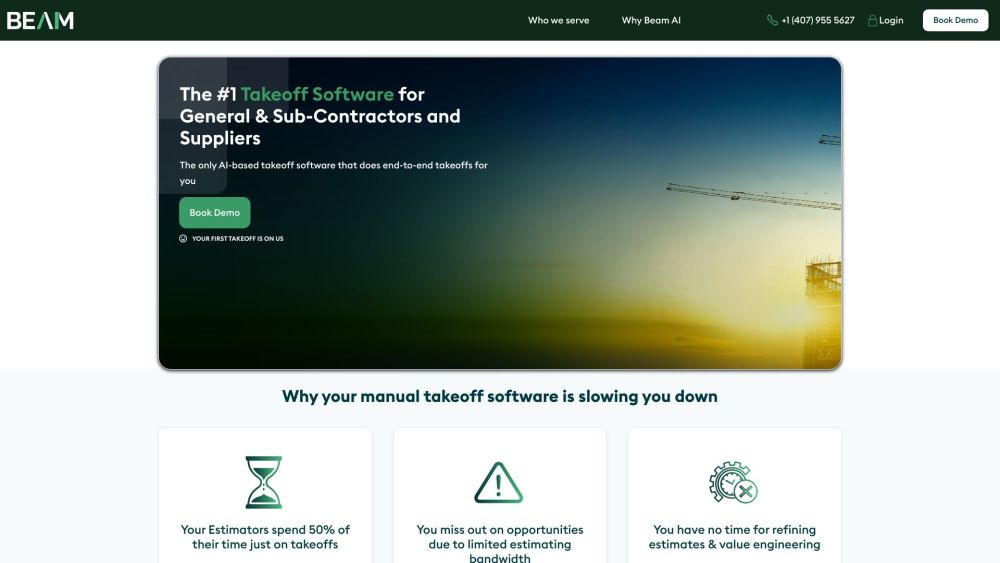 Beam AI : Premier AI Software for Comprehensive Construction Takeoffs