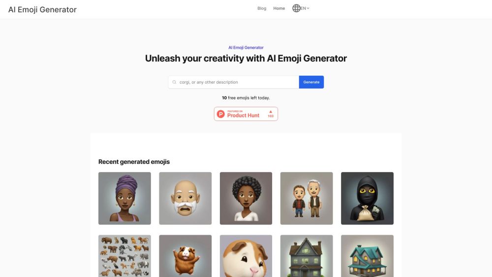 AI Emoji Generator: Easily Transforms Descriptions into Expressive Emojis