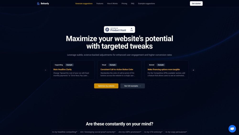 Behavly: AI for Website Decisions, Design & Functionality