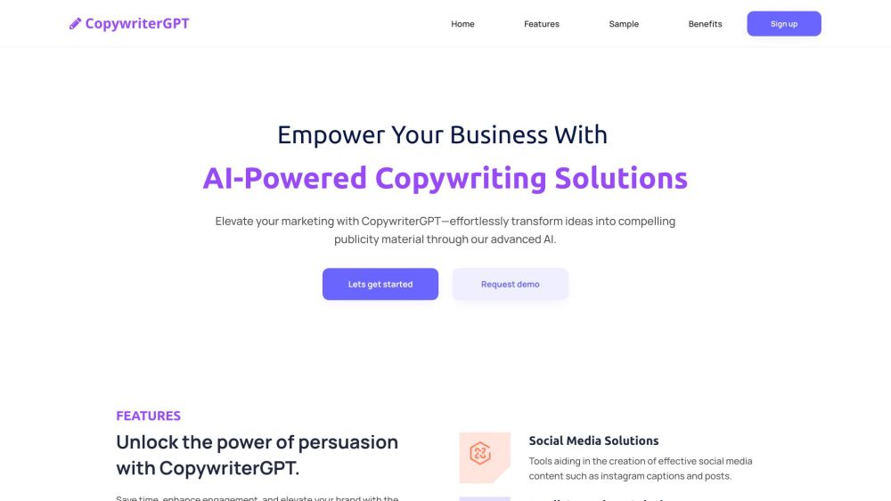 CopywriterGPT: AI Tools for Smart Marketing Content Creation