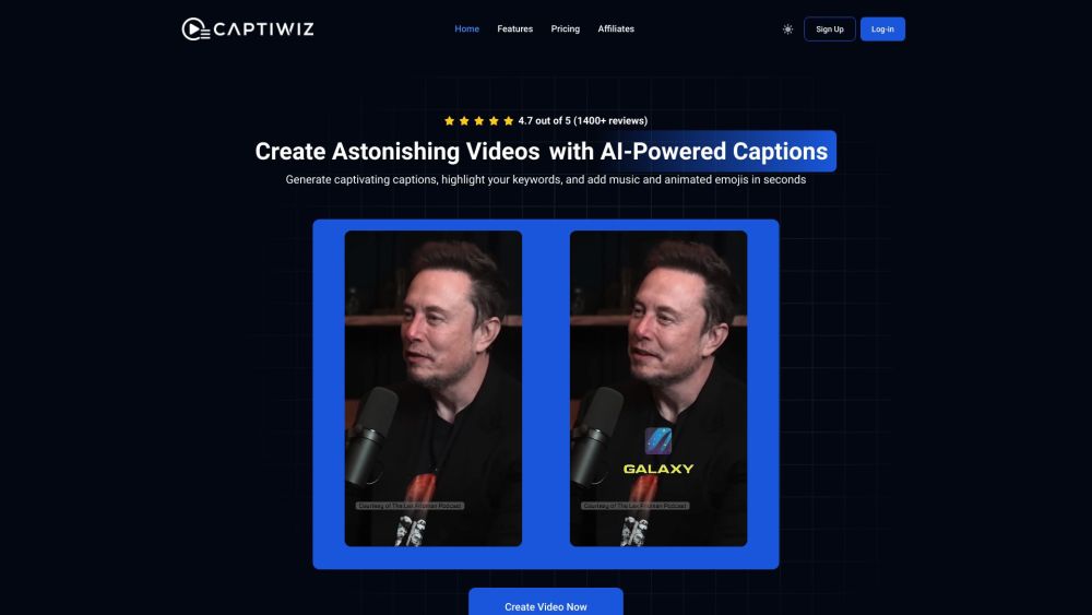 Captiwiz: Ultimate Transcriptions, Captions and Emoji Generator