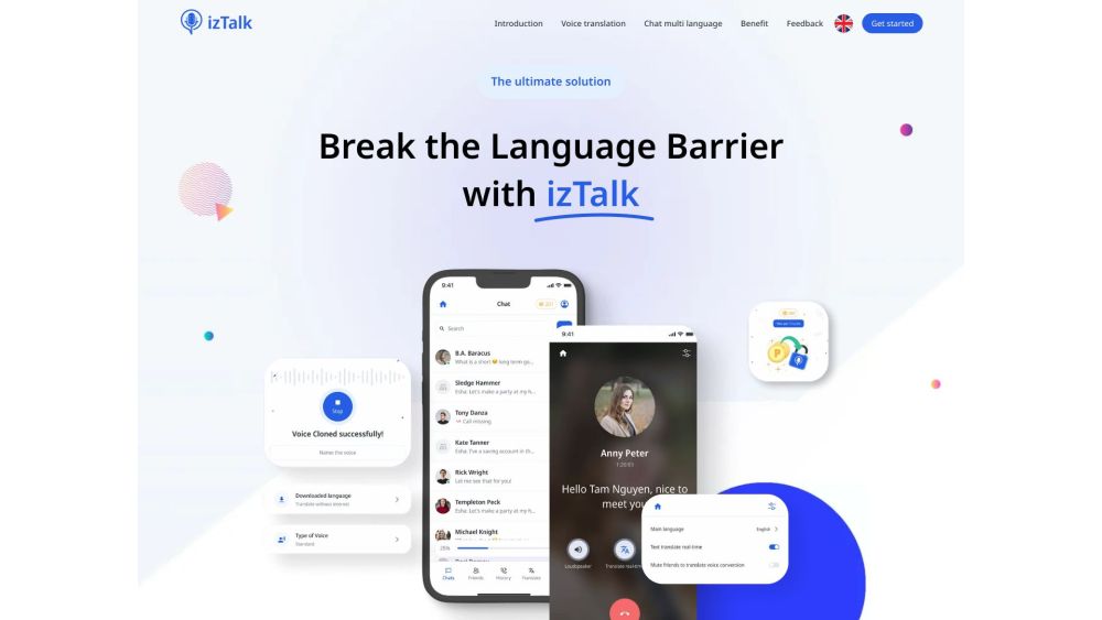 izTalk: Swift, Secure AI Translation for Global Chat