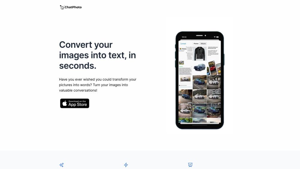 ChatPhoto: AI Image To Text : Convert, Ask, and Get Responses Easily