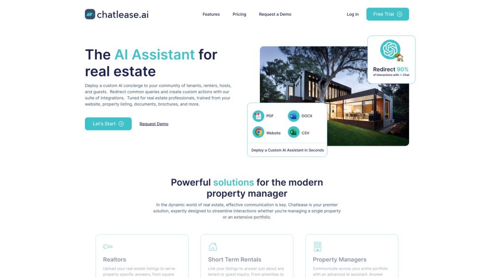 Chatlease: AI Concierge - Custom Tenant Solutions