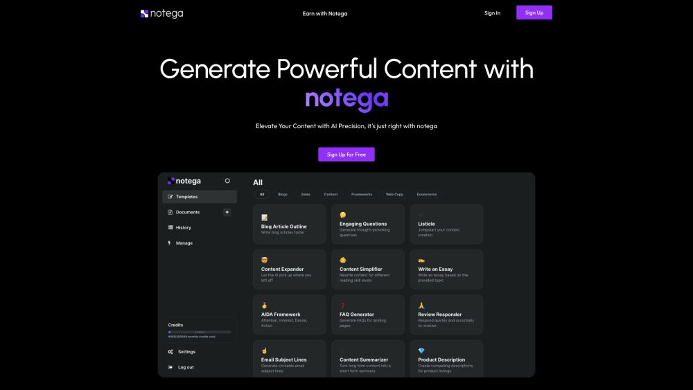 Notega: Streamlines Content, Boosts Engagement & Saves Time