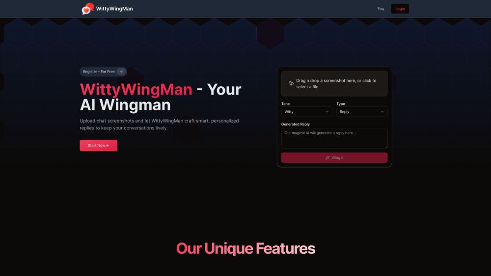 WittyWingMan: Smart AI Dating Convos for Personalized, Genuine Chats