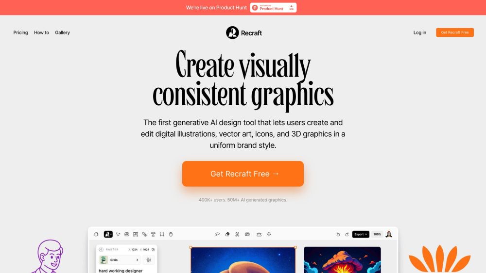 Recraft: AI Design Tool - Create & Edit Vector Art, Icons, 3D Graphics