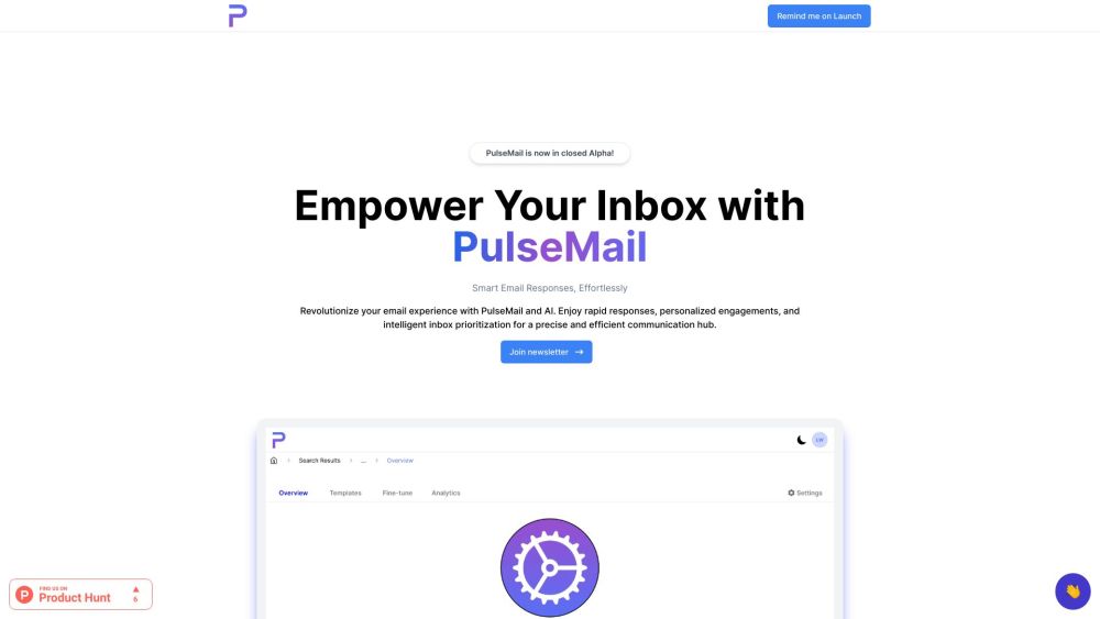 PulseMail: Smart, Effortless Email Responses to Empower Your Inbox