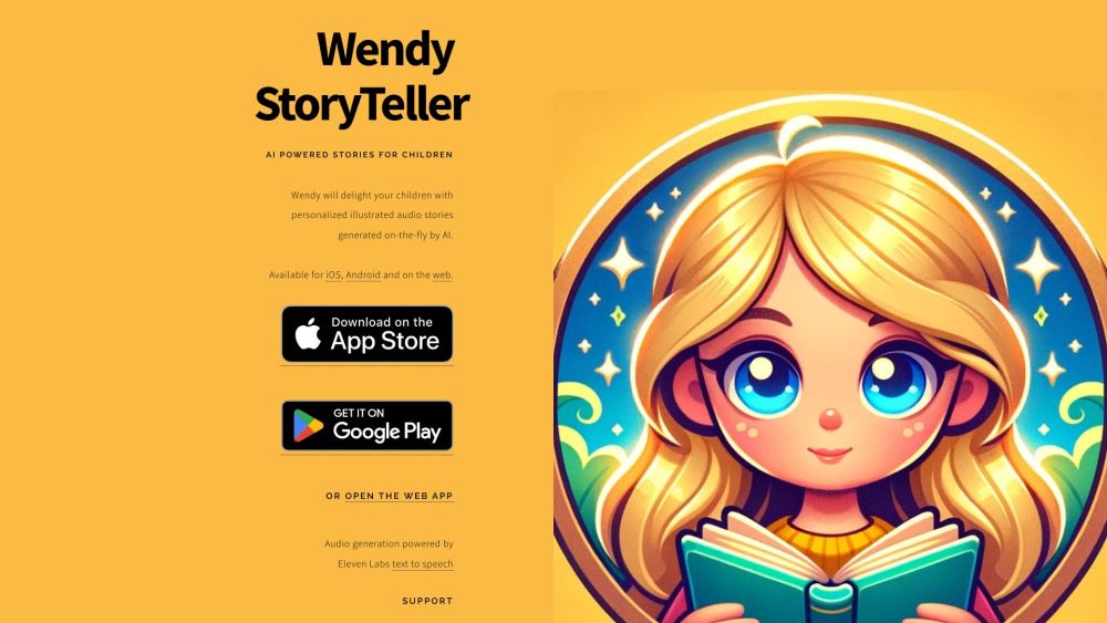 Wendy StoryTeller: Interactive, Personal Storytelling for Your Kids